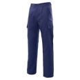 Pantalón multibolsillos azul Vertice