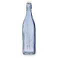 BOTELLA VIDRIO AZUL 1 LTS TAPON GASEOSA. QUID