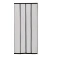 MOSQUITERA MALLA CON BASE 100X220 CM PUERTA GRIS. HABITEX