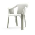 SILLA RESINA COOL BLANCA. RESOL